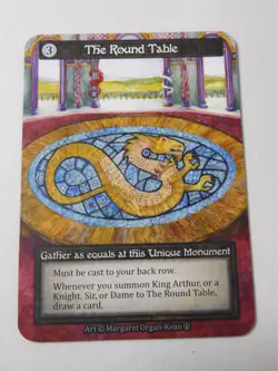 The Round Table Non-Foil Unique Sorcery Arthurian Legends AL TCG Trading Card - Image 1