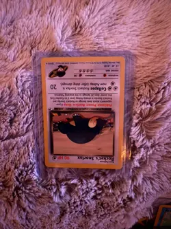 Pokemon Team Rocket's Snorlax 33/132 rare non halo vintage card - Image 3