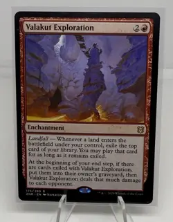 Valakut Exploration #175 - Zendikar Rising - Regular (NM) - Never Played - Image 1