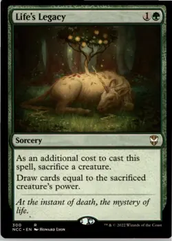 Life's Legacy R Commander: Streets of New Capenna 300 NM MTG x1 - Image 1