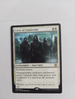 Curse of Conformity Commander: Innistrad: Midnight Hunt Regular - Image 1