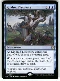 MTG Kindred Discovery #081 NM Near Mint CLB Baldur's Gate Magic - Image 1