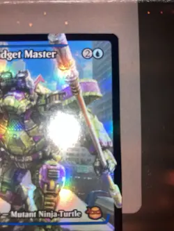 magic the gathering tmnt Donatello, Gadget Master Showcase Foil - Image 5
