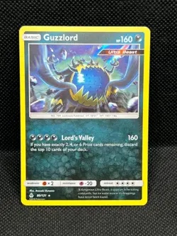 Pokemon Tcg Guzzlord 80/131 Holo SM Forbidden Light - Image 1