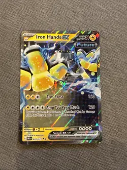 Iron Hands ex 031/131 Prismatic Evolutions Pokemon TCG Future NM - Image 1