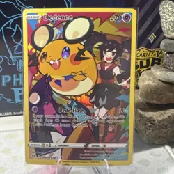 Dedenne TG07/TG30 Brilliant Stars Ultra Rare Full Art Holo Pokemon TCG - Image 1