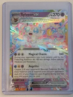 Pokemon TCG Sylveon ex 041/131 Prismatic Evolutions Holo Double Rare 270 HP - Image 1