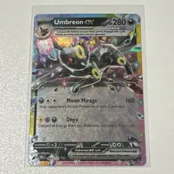 Pokemon TCG : Umbreon ex 060/131 Sv: Prismatic Evolutions Holo NM - Image 1