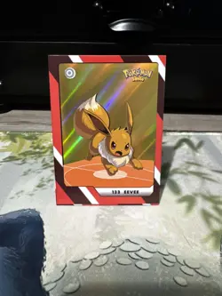 2025 Pokemon Kanto Full House, Eevee Gold Holo #133 - Image 1