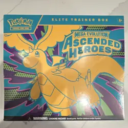 Pokemon Mega Evolution Ascended Heroes Elite Trainer Box Dragonite Zekrom promo - Image 1