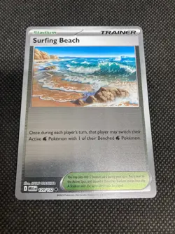 Pokemon TCG - Mega Evolution (MEG EN) Surfing Beach - #129/132 - Reverse Holo - Image 1
