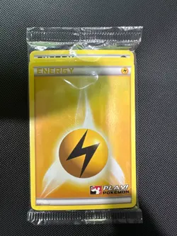Pokemon - 2011 Play! Set of 6 Energy Crosshatch Holo League Promos - Sealed - Image 1