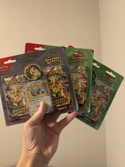 Pokemon TCG Ascended Heroes 16 Booster Packs in 8 - 2 pack blisters sealed - Image 2