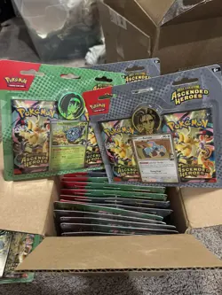 Pokemon TCG Ascended Heroes 16 Booster Packs in 8 - 2 pack blisters sealed - Image 5