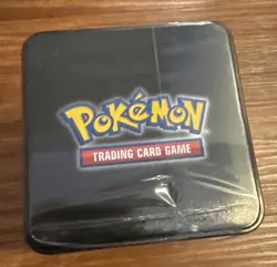 2025 Pokemon TCG Stack Em High Stacking Tin With 3 Booster Packs - Image 1