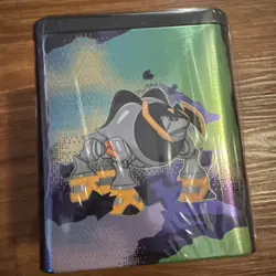 2025 Pokemon TCG Stack Em High Stacking Tin With 3 Booster Packs - Image 5