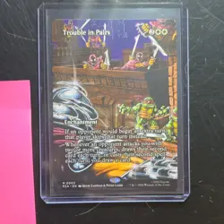 MTG Trouble in Pairs E Borderless TMNT Source Material 2026 - Image 2