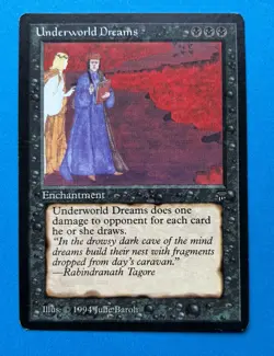Wizards Underworld Dreams Legends Enchantment Uncommon Black Magic the Gathering - Image 1