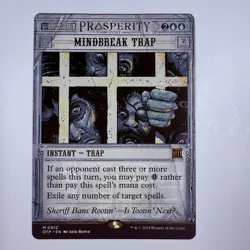 Magic The Gathering Mtg Mindbreak Trap Mythic Thunder Junction Excellent - Image 1