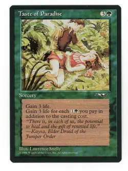 Magic the Gathering Alliances Taste of Paradise (Couple) MTG Green NM - Image 1