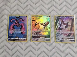 Pokemon TCG SWSH Promos 282 283 284 Galarian Articuno Zapdos Moltres Lot - Image 1