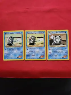 Pokemon: Misty’s Poliwag #89/132 & Misty’s Poliwhirl #53/132 Gym Heros 2000 -M22 - Image 1