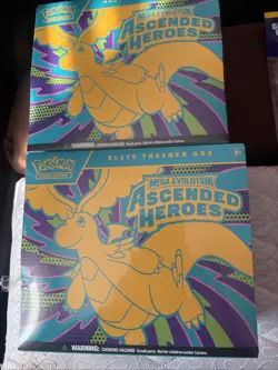 2 x Pokemon TCG: Ascended Heroes Elite Trainer Box (ETB) New Factory Sealed 🔥🔥 - Image 1