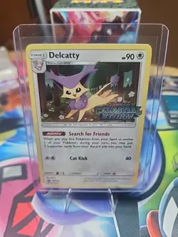 Pokemon - Delcatty SM132 - Sun & Moon Celestial Storm Stamped Promo NM - Image 1