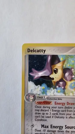Delcatty 5/109 Ruby and Sapphire Holo Rare 2003 Vintage Pokemon TCG - Image 2