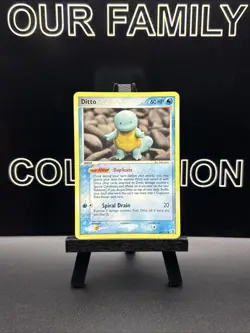 2005 Pokemon Ex Delta Species ~ Ditto (Squirtle) 64/113 ~ Regular MP - Image 1