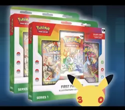 Lot Of 2 Pokemon First Partner Illustration Collection Series 1 Ships 3/20* - Image 1
