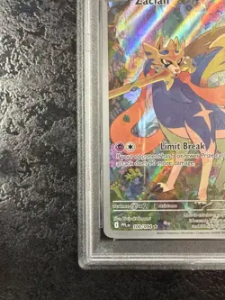 2025 POKEMON PFL EN ZACIAN ILLUSTRATION RARE #100 - PSA 8 - Image 4