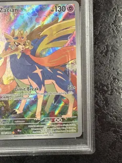 2025 POKEMON PFL EN ZACIAN ILLUSTRATION RARE #100 - PSA 8 - Image 5