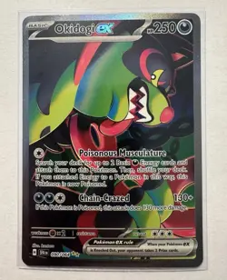 2024 POKEMON SFA EN-SHROUDED FABLE SPECIAL ILLUSTRATION RARE OKIDOGI EX - Image 1