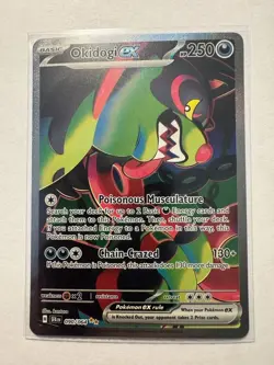 2024 POKEMON SFA EN-SHROUDED FABLE SPECIAL ILLUSTRATION RARE OKIDOGI EX - Image 2