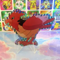 Pokemon Vintage Pocket Monsters Vending HOLO Prism Sticker 90s Nintendo Spearow - Image 1
