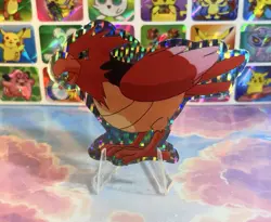 Pokemon Vintage Pocket Monsters Vending HOLO Prism Sticker 90s Nintendo Spearow - Image 4