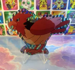 Pokemon Vintage Pocket Monsters Vending HOLO Prism Sticker 90s Nintendo Spearow - Image 5