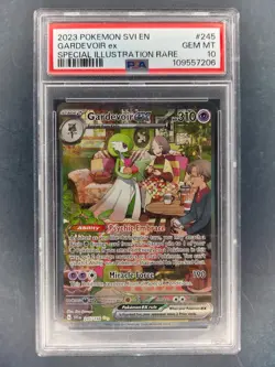 2023 Pokemon Gardevoir EX #245 PSA GEM MINT 10 - Image 1