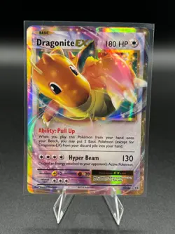 Pokemon Dragonite EX 72/108 Ultra Rare XY Evolutions LP - Image 1