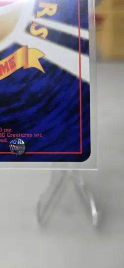 1997 Vintage Pokemon Japanese Mystery of the Fossils- Lapras No 131 Holo RARE NM - Image 4