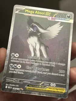 Pokemon Mega Absol ex 180/132 Mega Evolution Special Illustration Rare Near Mint - Image 2