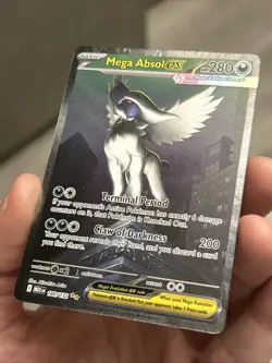 Pokemon Mega Absol ex 180/132 Mega Evolution Special Illustration Rare Near Mint - Image 3