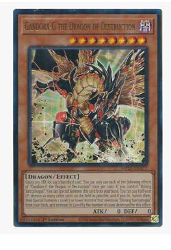 x3 Gandora-G the Dragon of Destruction - MP25-EN177 - Ultra Rare YuGiOh - Image 1