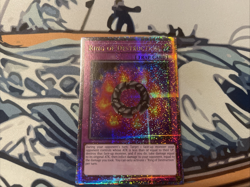 Yugioh Ring of Destruction Quarter Century Secret Rare RA04-EN119 Near Mint - Image 1
