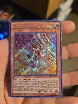 Yugioh - Magician Girl MVP1-ENS14 1st edition Secret rare NM - Image 1