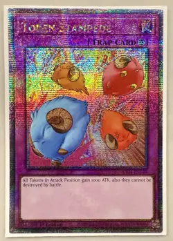 Token Stampede 1st Edition Quarter Century Secret Rare RA04-EN149 Yu-Gi-Oh! - Image 1