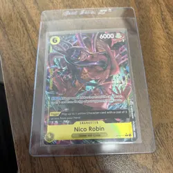 One Piece CCG Nico Robin OP09-107 Rare Alternative Art Emperors in the New World - Image 1