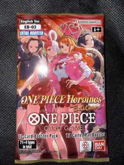 One Piece TCG EB03 Heroines Edition Booster Pack x1 - Image 1