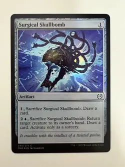 Surgical Skullbomb Foil MTG Magic the Gathering Card NM Near Mint ONE - Image 1